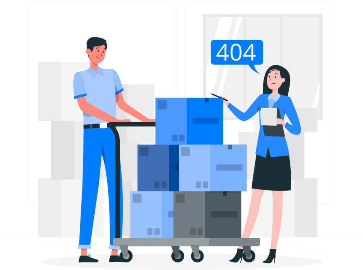 404 Error Illustration